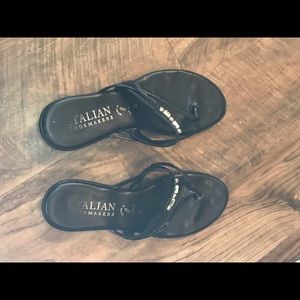 2 for $15 Italian leather thong sandals